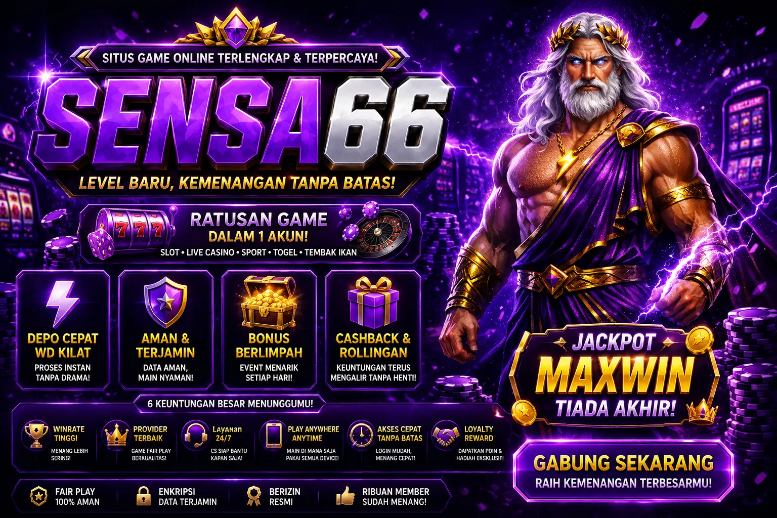 SENSA66 Banner